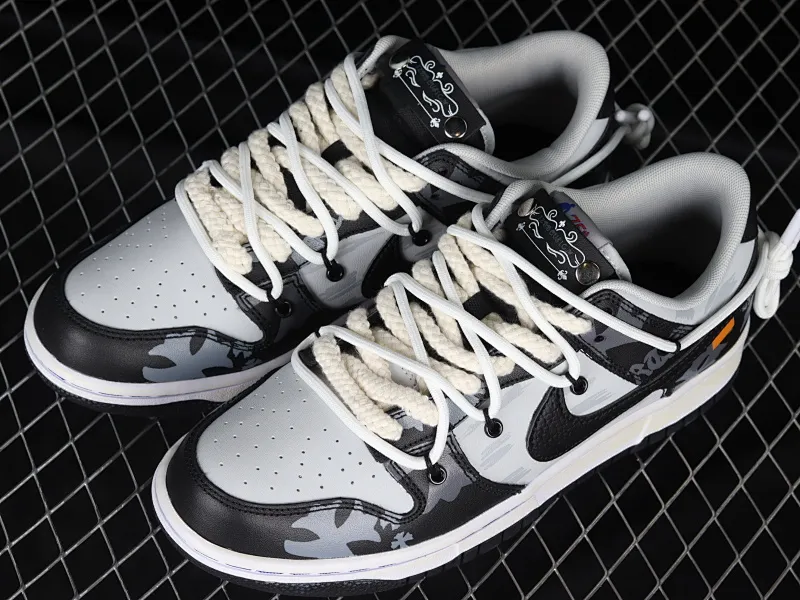 All categories Nk SB Dunk series Nk SB Dunk Low low-top sneakers F version Nk Dunk Low strap deconstruction SB smashed backboard fashion casual sneakers DD3363-002